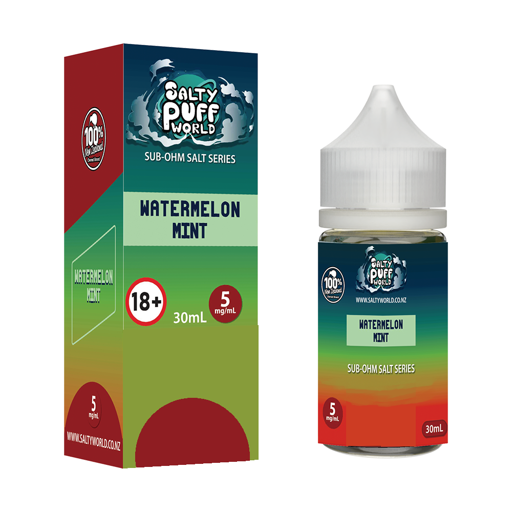 Watermelon Mint - Sub-Ohm Nicotine Salt E-liquid